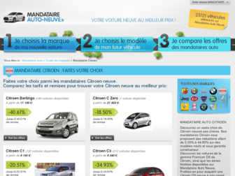 citroen.mandataire-auto-neuve.fr website preview