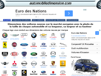 fr.automobiledimension.com website preview