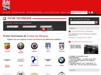 fiche-technique.autoplus.fr website preview