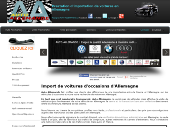 autoallemande.fr website preview