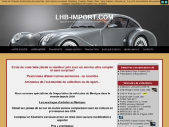 lhb-import.com website preview