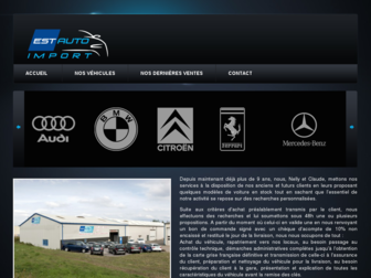 est-auto-import.fr website preview