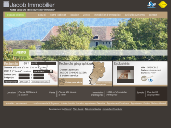 jacob-immobilier.fr website preview