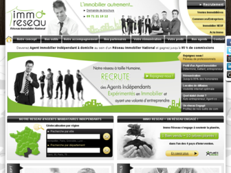 immo-reseau.pro website preview