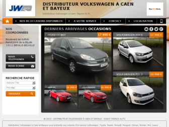 volkswagen-caen.fr website preview