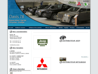 davis78.com website preview