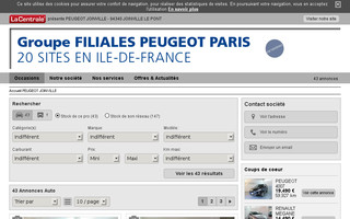 peugeotoccasion94-joinville.com website preview