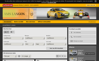 renaultoccasionslangon.com website preview