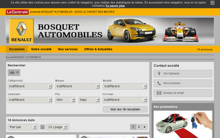bosquet-automobiles.com website preview