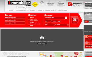 i-mmobilier.com website preview