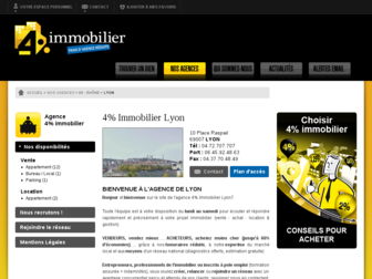 lyon7.4immobilier.tm.fr website preview