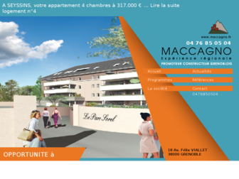 maccagno.fr website preview