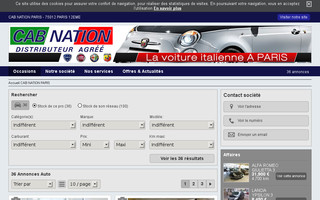cab-nation.com website preview