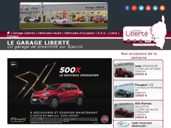 garage-liberte.com website preview