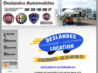 deslandes-autos.fr website preview