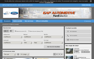 gapautomotivefordcahors.com website preview