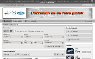 gapautomotivetulle.com website preview