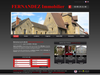 fernandezimmobilier.com website preview