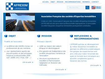 afrexim.fr website preview