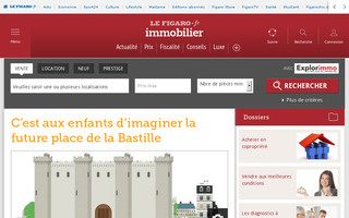 immobilier.lefigaro.fr website preview