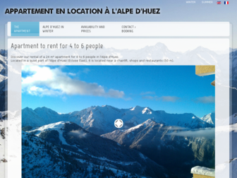 location-appartement-alpedhuez.com website preview