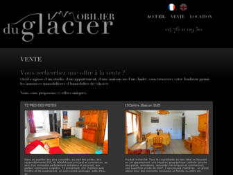 immobilier-du-glacier.fr website preview