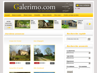 galerimo.com website preview