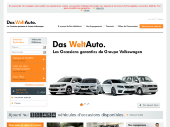 dasweltauto.fr website preview