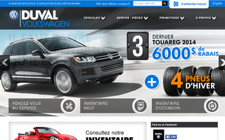 duvalvolkswagen.com website preview