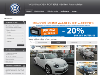 vw-poitiers.fr website preview