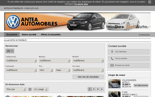 antea91.fr website preview