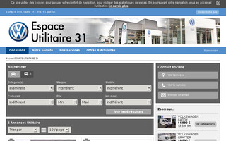 espace-utilitaire31.com website preview