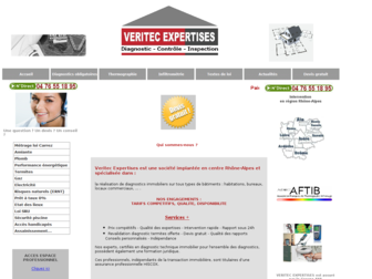 veritec-expertises.fr website preview