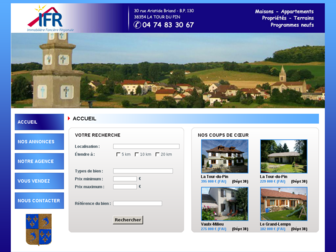 ifr-immobilier.com website preview
