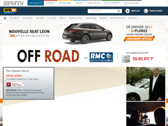 off-road-seat.bfmtv.com website preview