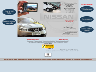 nissan-paris.com website preview