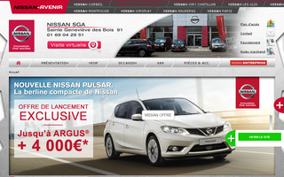 nissan-sga.fr website preview