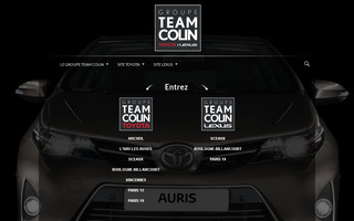 teamcolin.fr website preview