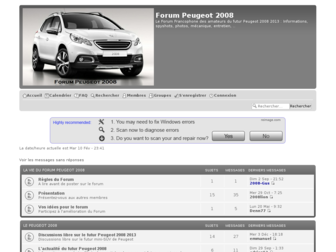 peugeot-2008.forumpro.fr website preview