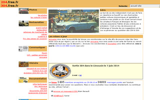 304.free.fr website preview