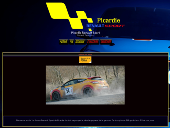 picardierenaultsport.com website preview