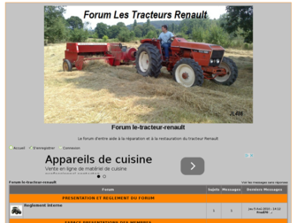 le-tracteur-renault.forumactif.com website preview
