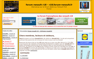 r18.forum-renault.fr website preview