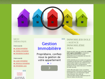 immobilier-dole.fr website preview