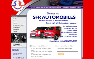 sfrautomobiles.fr website preview