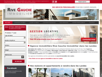 rivegauche-immo.com website preview