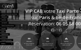 vip-cab-paris.com website preview