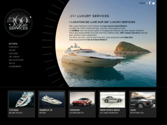 360luxuryservices.com website preview