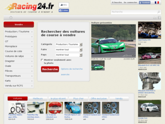 racing24.fr website preview
