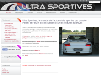 ultrasportives.com website preview